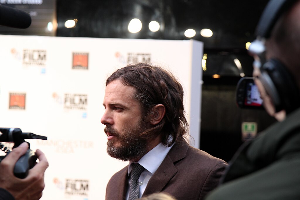 Casey Affleck on the red carpet for Manchester by the Sea in 2016